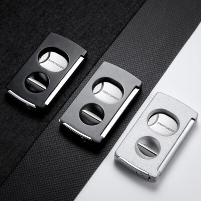 Cigarle Multi-Function Stainless Steel Cigar Scissors Cutter