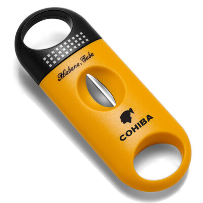 Stainless Steel Double Guillotine & V Cut Cigar Cutter Scissors