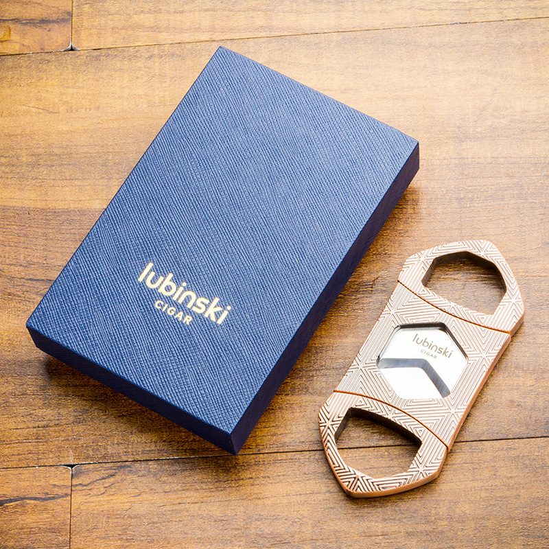 Multi-Function Rhombic Stainless Steel Scissors Cigar Cutter - Image 4