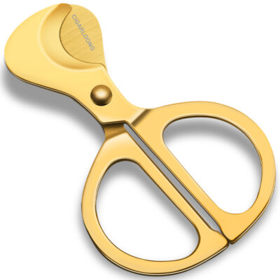 Luxury Stainless Steel Handle Cigar Scissors Cutter