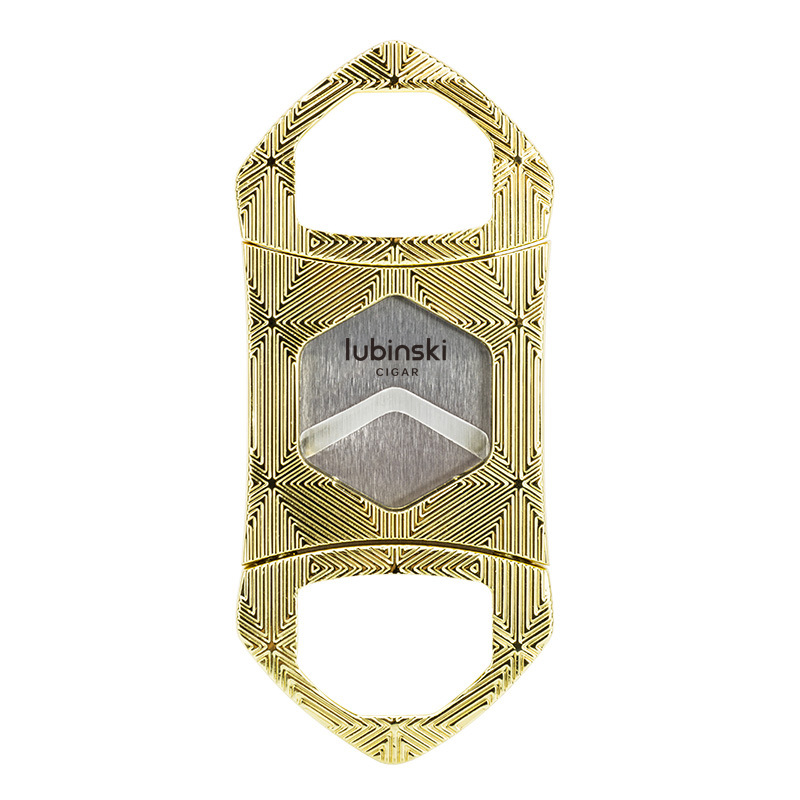 Multi-Function Rhombic Stainless Steel Scissors Cigar Cutter - Image 6