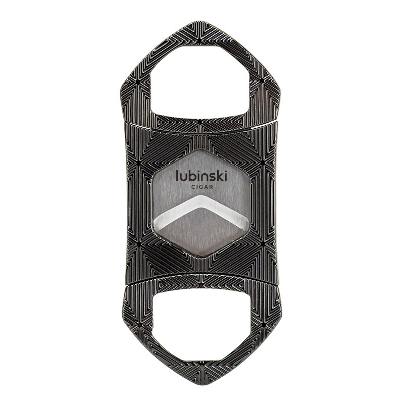 Multi-Function Rhombic Stainless Steel Scissors Cigar Cutter - Image 7