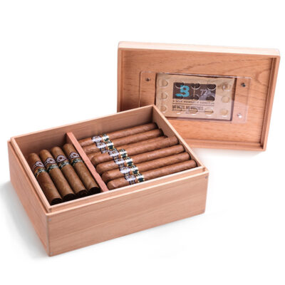 Environmental Friendly Cedar Wood Cigar Humidor Box Case