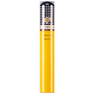 Portable Travel Aluminum Elegant Single Pocket Cigar Tube Case