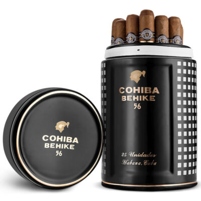 Cohiba Ceramics Large Cigar Tube Humidor Jar Case