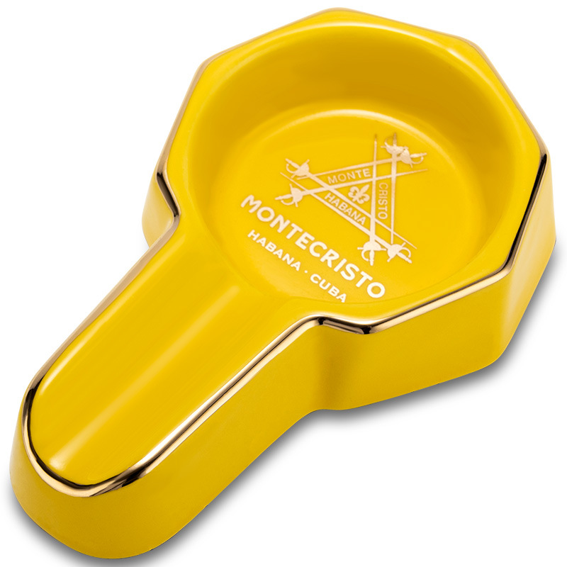 Classic Large Ceramics Single Slot Cigar Painted Ashtray - Image 12