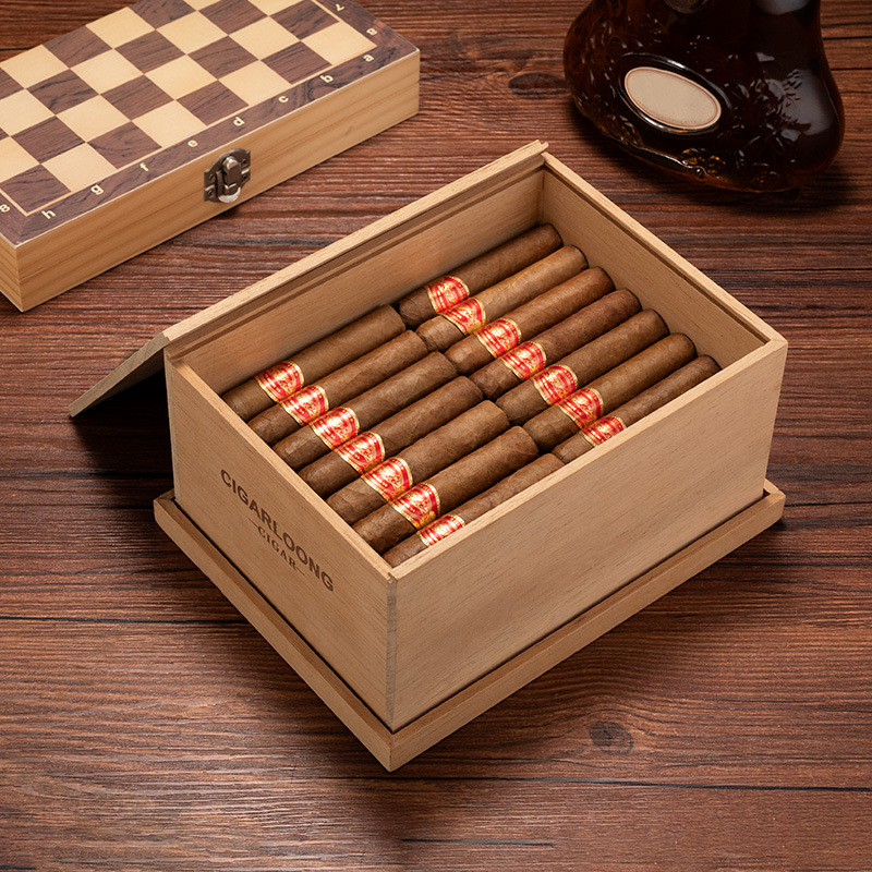 Exclusive Large Portable Cigar Humidor Box Case - Image 3
