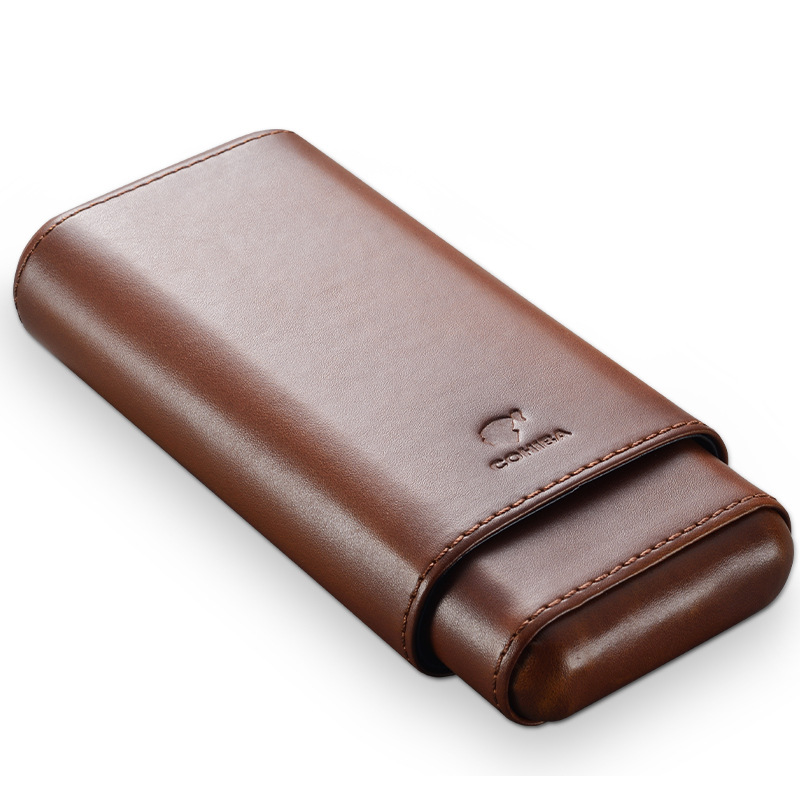 Cohiba Cedar Wood Adjustable Cigar Case For 3 Cigars - Image 3