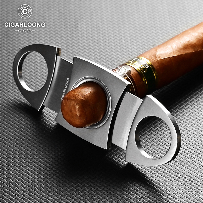 Portable Cedar Wood Cigar Case For 3 Cigars With Cigar Cutter - Image 3