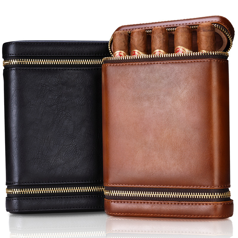 How to Organize Your Cigars in a Leather Case