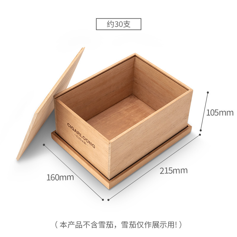 Exclusive Large Portable Cigar Humidor Box Case - Image 5