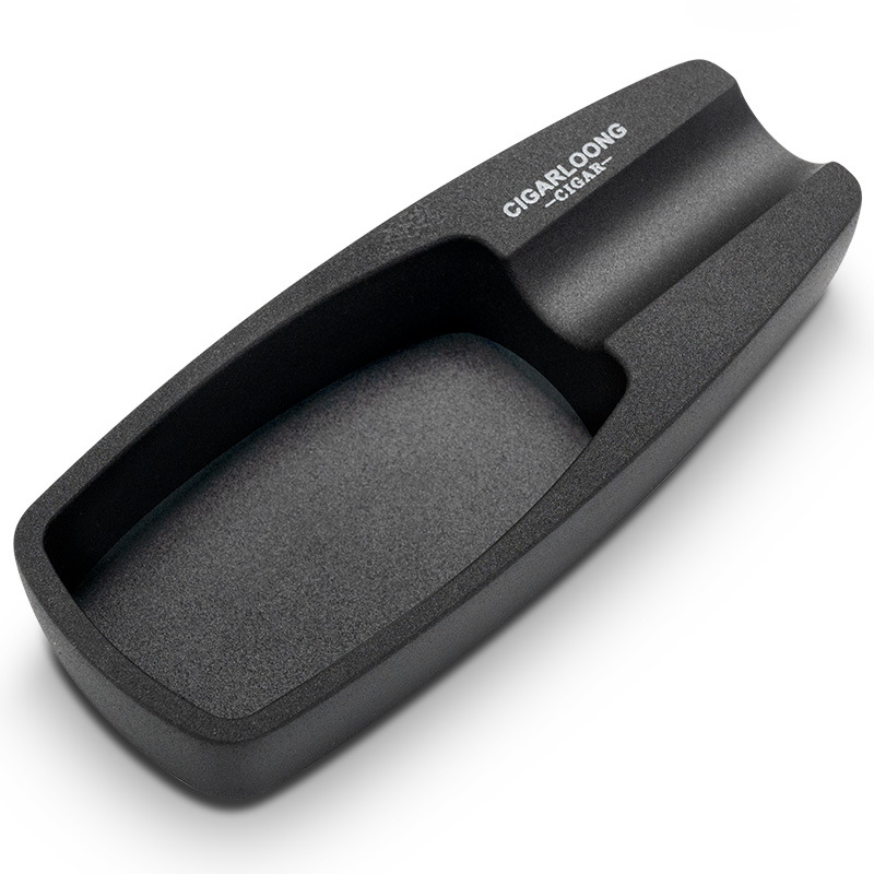 Classic Zinc Alloy Single Slot Cigar Ashtray - Image 6