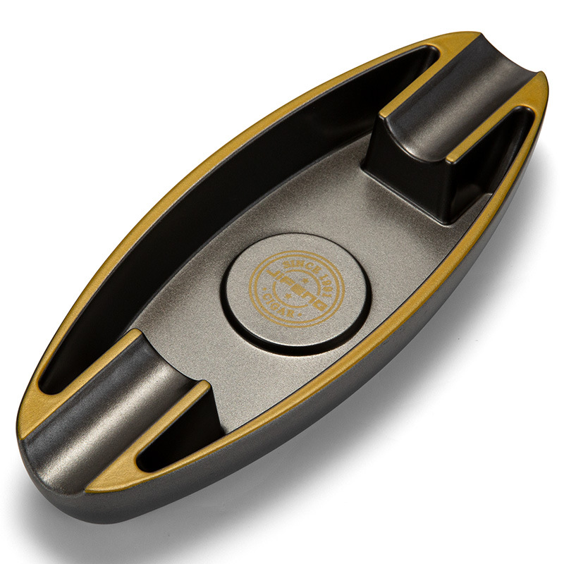 Luxury Travel Two Slot Cigar Painted Ashtray - Image 7