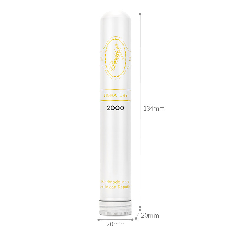 Portable Travel Aluminum Elegant Single Pocket Cigar Tube Case - Image 8