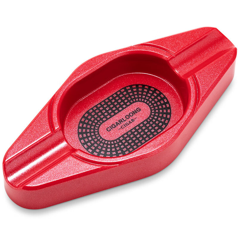 Luxury Resin Two Slot Cigar Painted Ashtray - Image 9