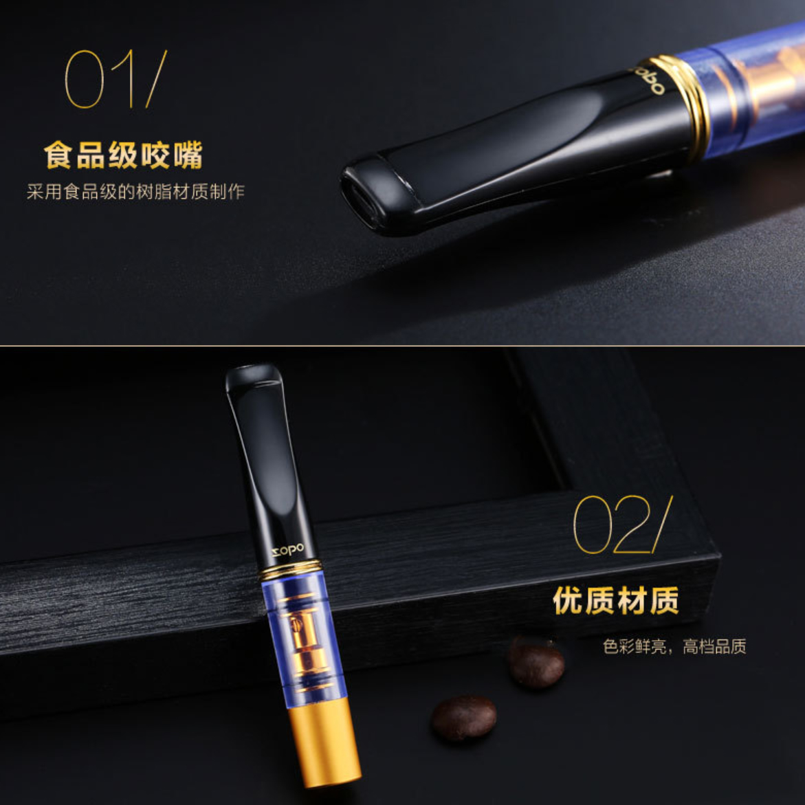 ZOBO Recyclable Multi-Filtering Washable Cigarette Filter Holder - Image 11