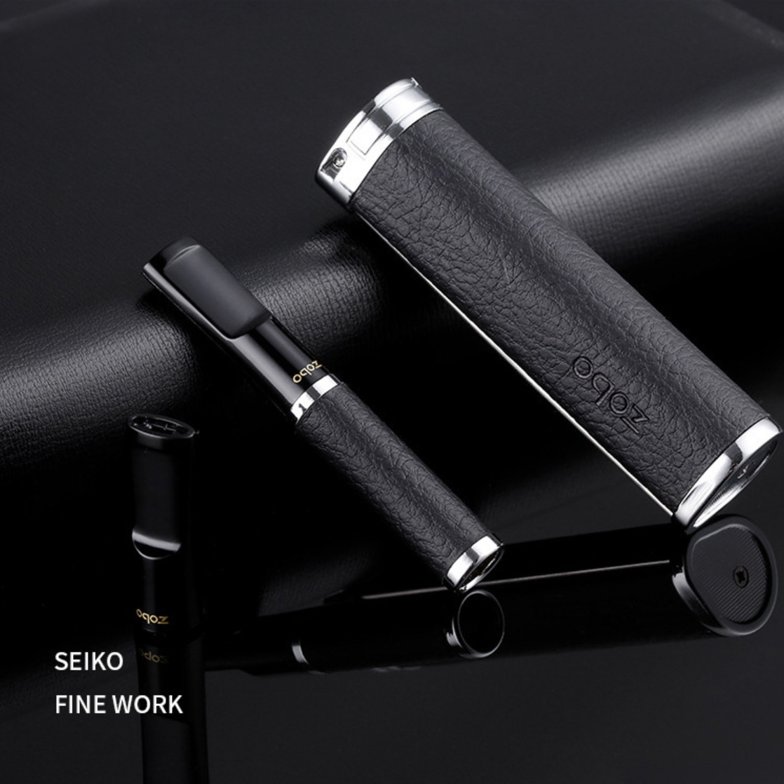 ZOBO Recyclable Multi-Filtering Leather Jacket Cigarette Filter Holder - Image 8