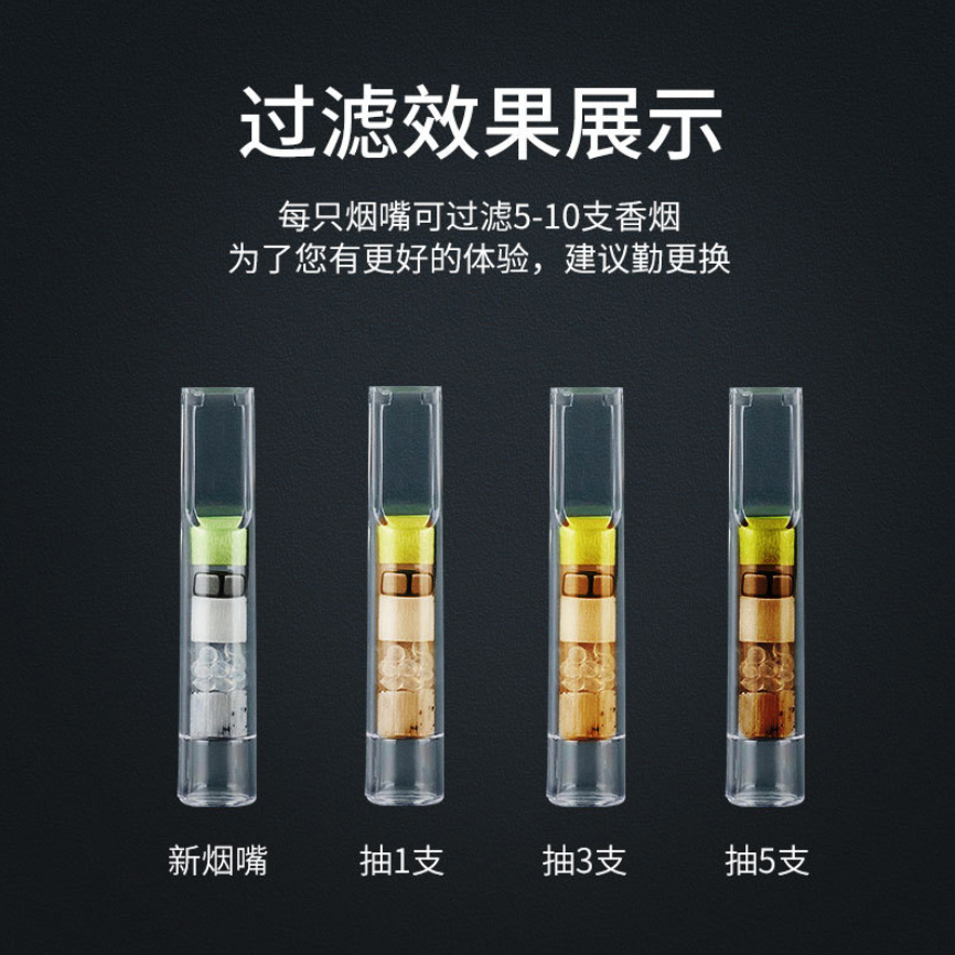 ZOBO Disposable Multi-Filtering Physical Eight Filtration Cigarette Filter Holder - Image 6