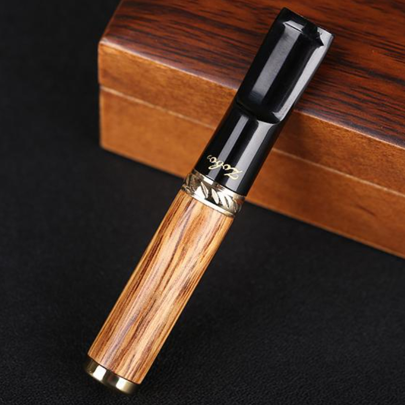 ZOBO Recyclable Multi-Filtering Washable Wooden Cigarette Filter Holder - Image 8