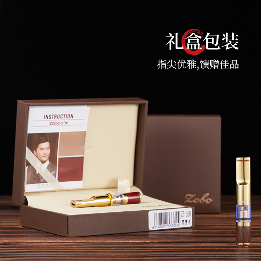 ZOBO Recyclable Multi-Filtering Wooden Cigarette Filter Holder - Image 7