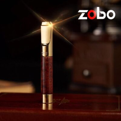 ZOBO Recyclable Washable Briar Wood Cigarette Filter Holder