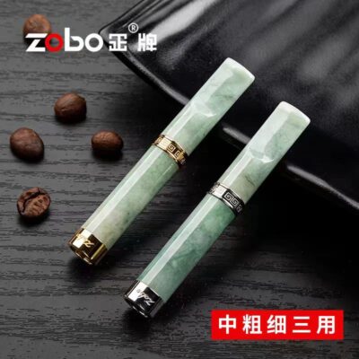 ZOBO Recyclable Washable Jade Cigarette Filter Holder